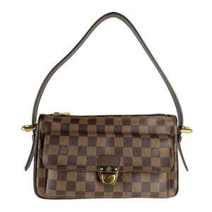 LOUIS VUITTON Brown Damier Canvas Shoulder Bag